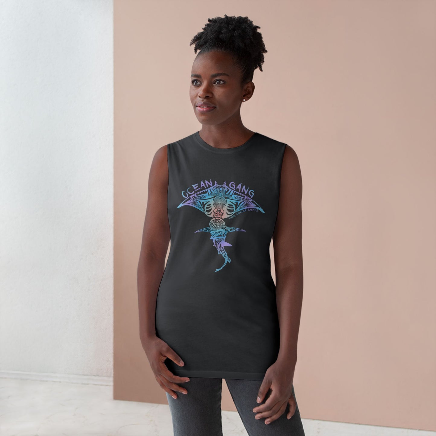 Ocean Gang Blue/Purple Tank (Blank Back)