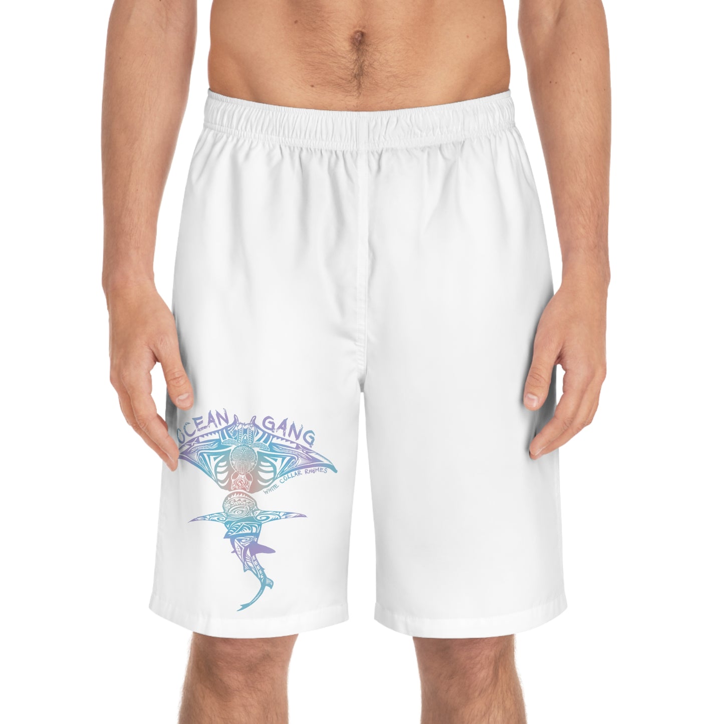 Ocean Gang Blue/Purple Sport Shorts