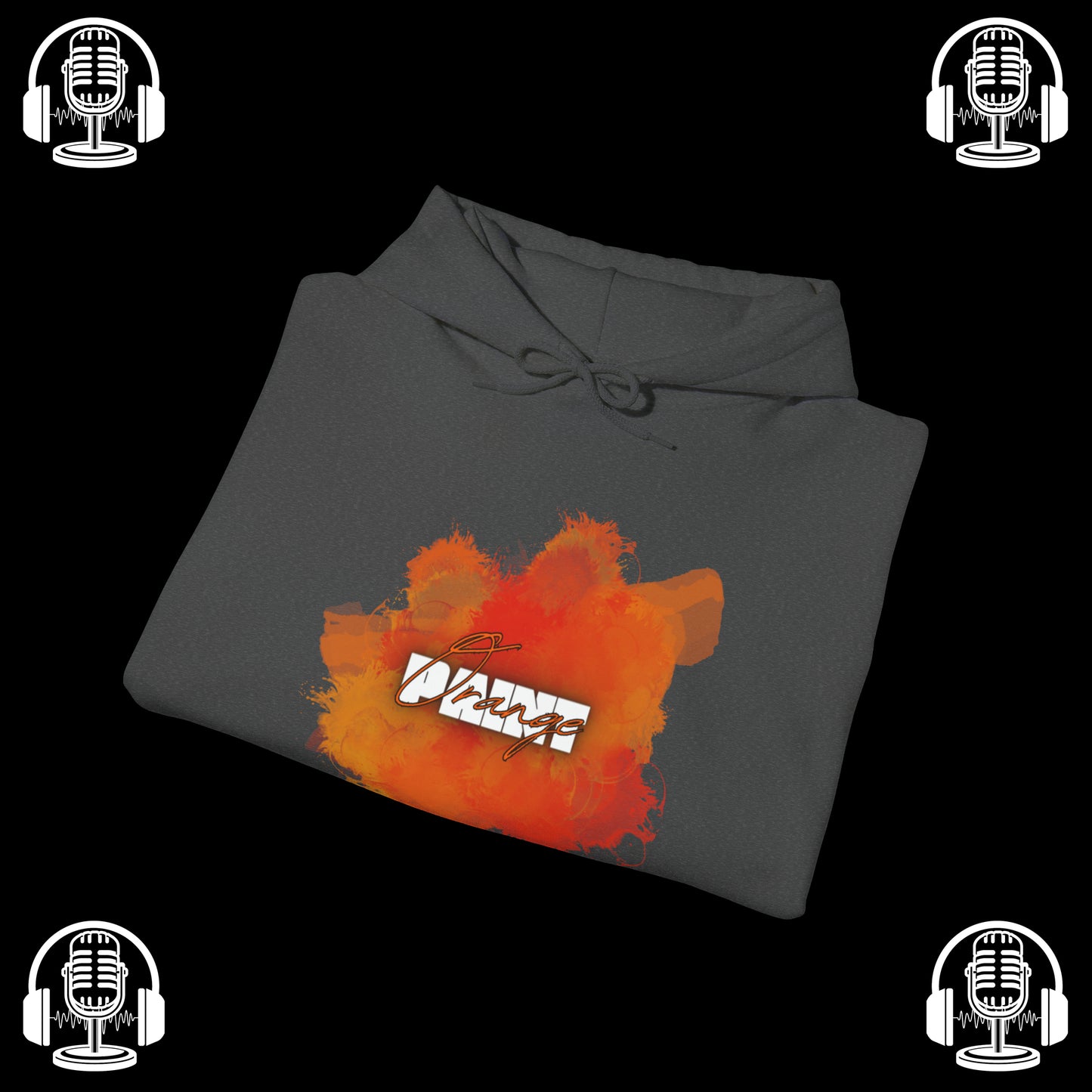 Orange Paint Special Edition Hoodie