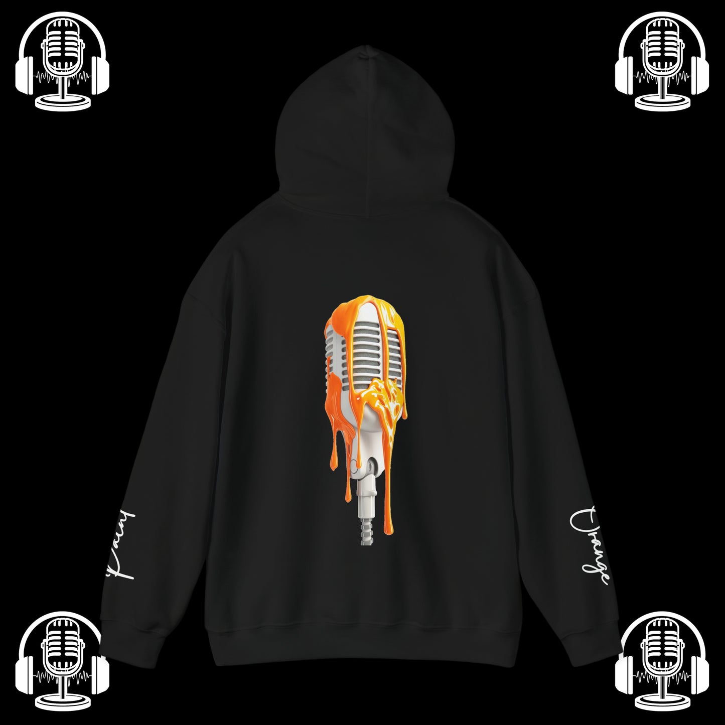 Orange Paint Special Edition Hoodie