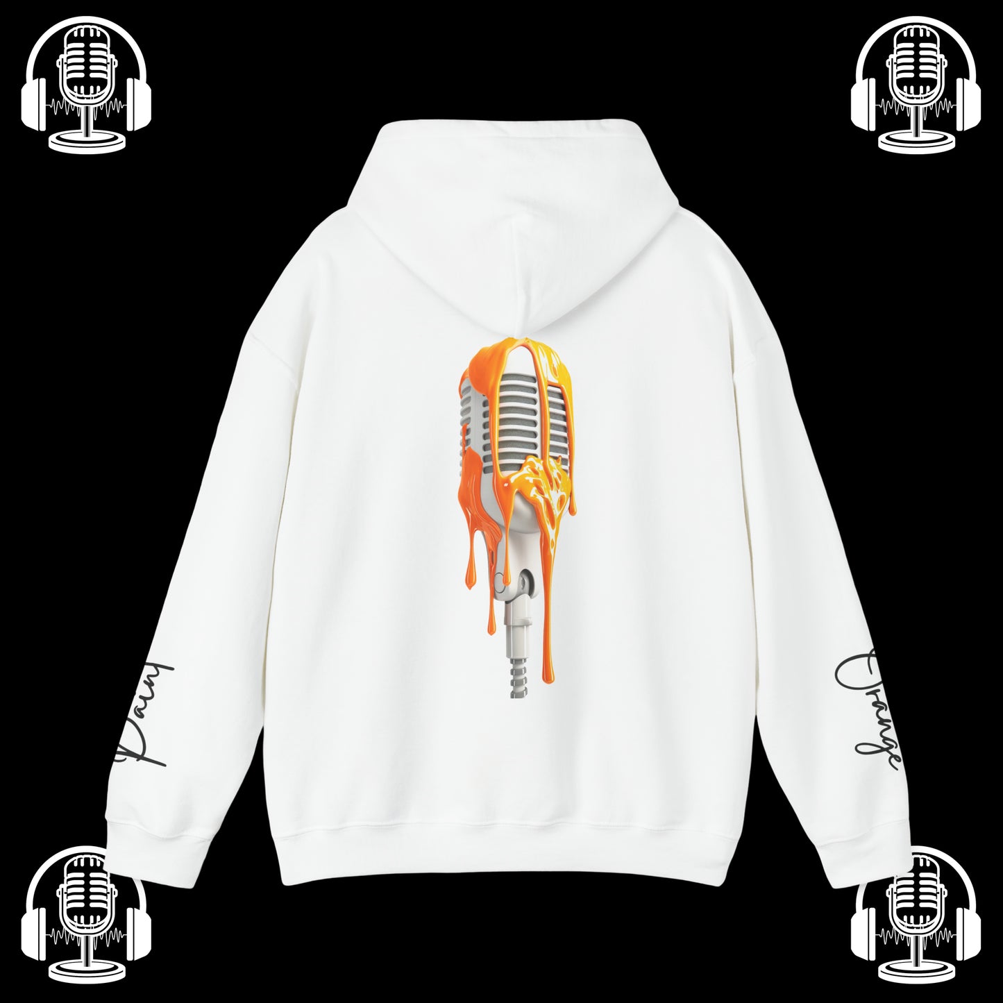 Orange Paint Special Edition Hoodie