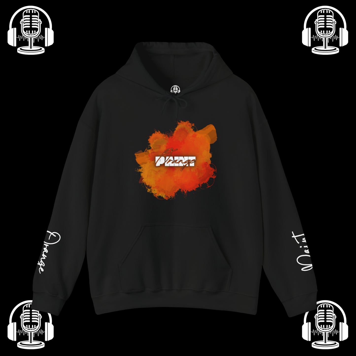 Orange Paint Special Edition Hoodie