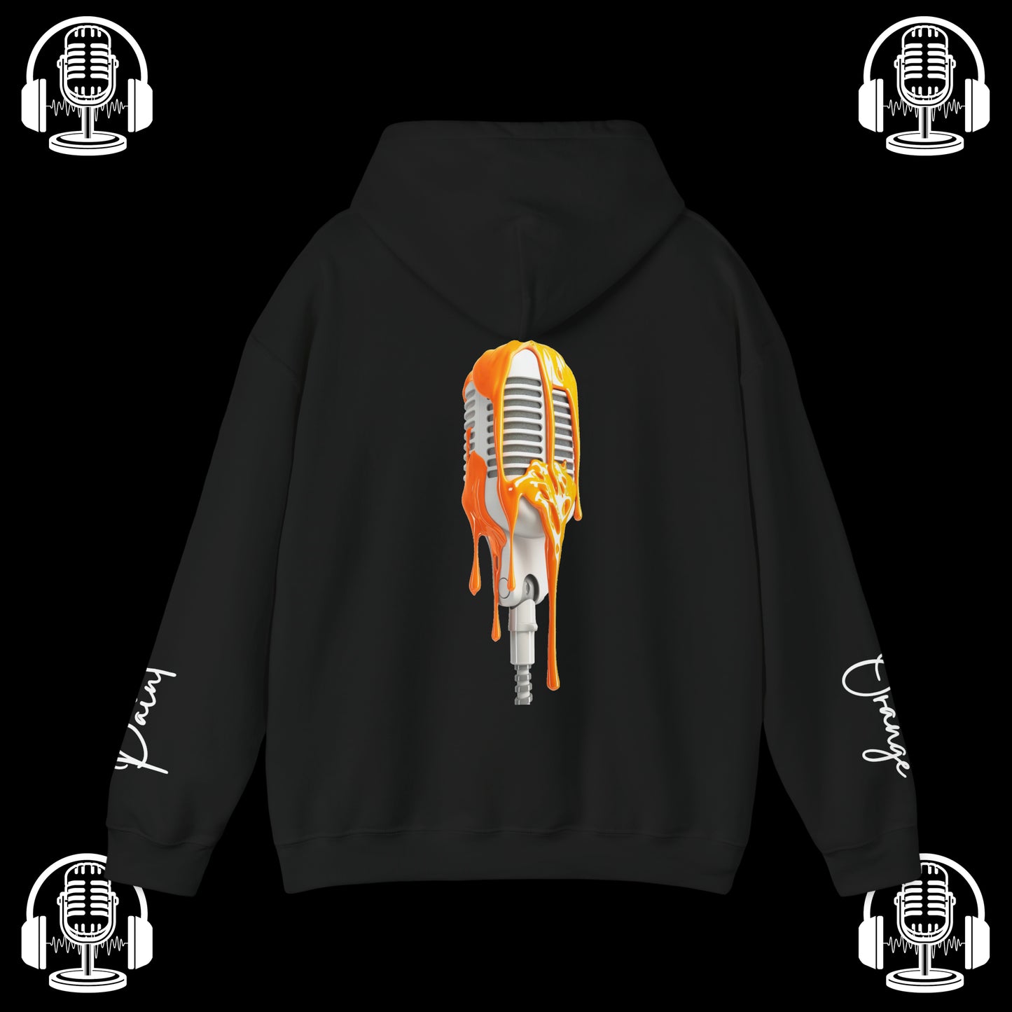 Orange Paint Special Edition Hoodie