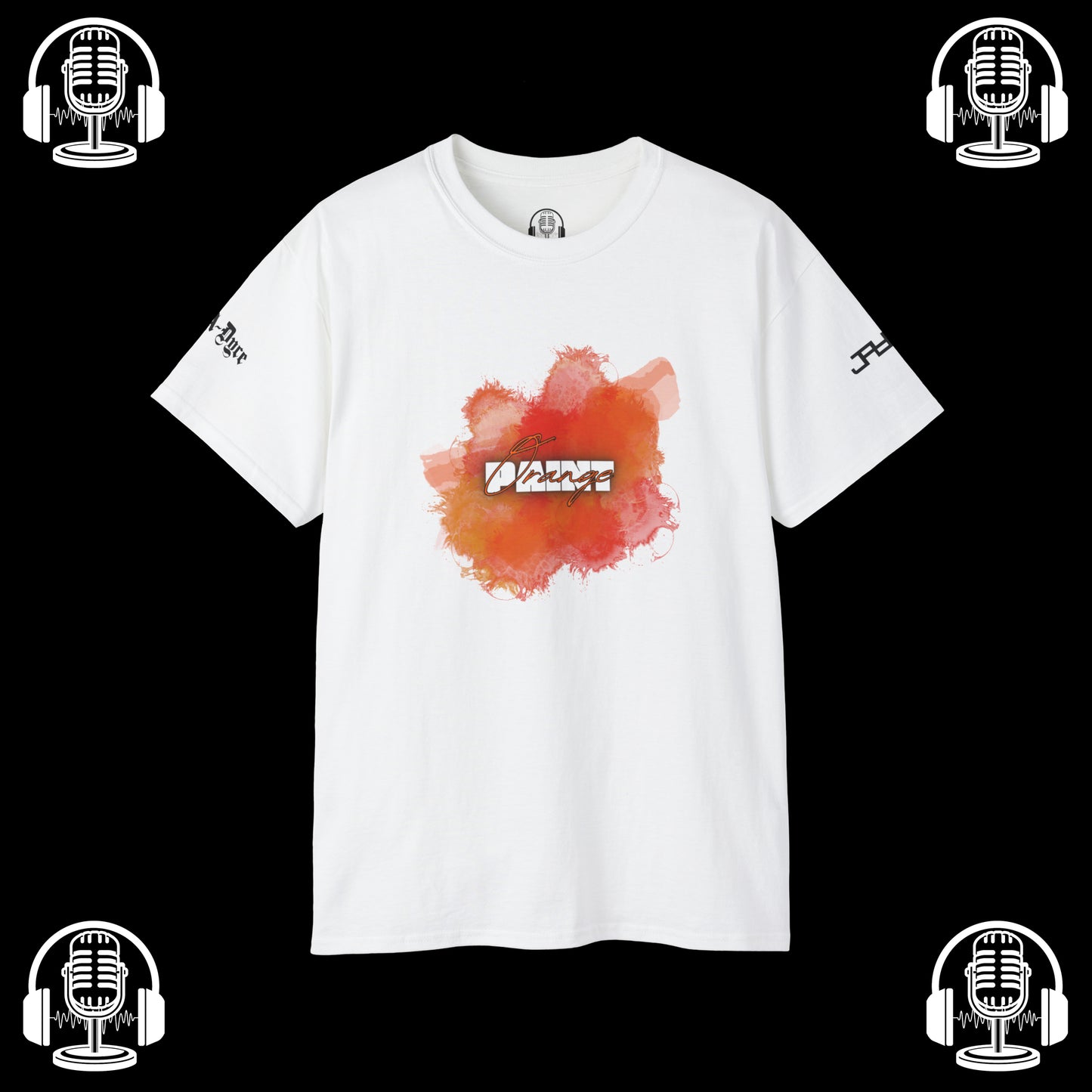 Orange Paint Tee