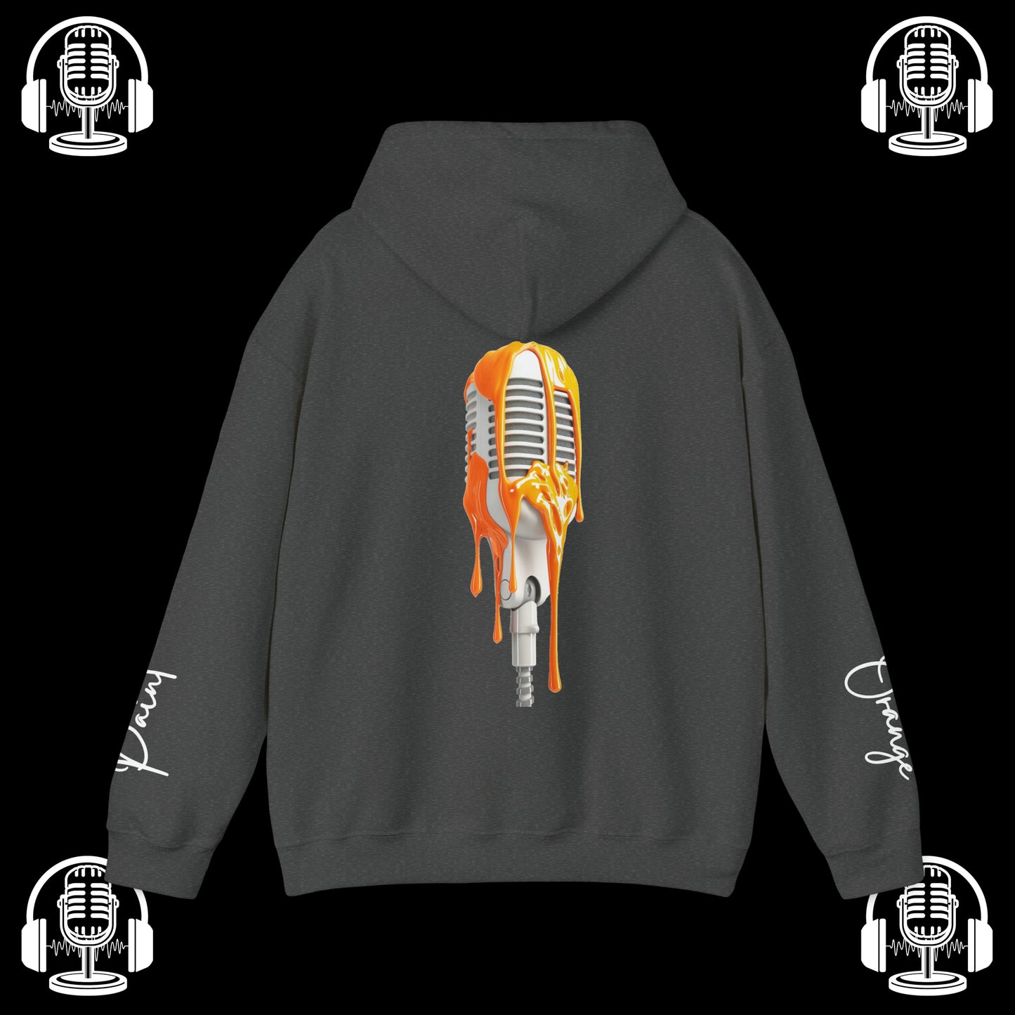 Orange Paint Special Edition Hoodie