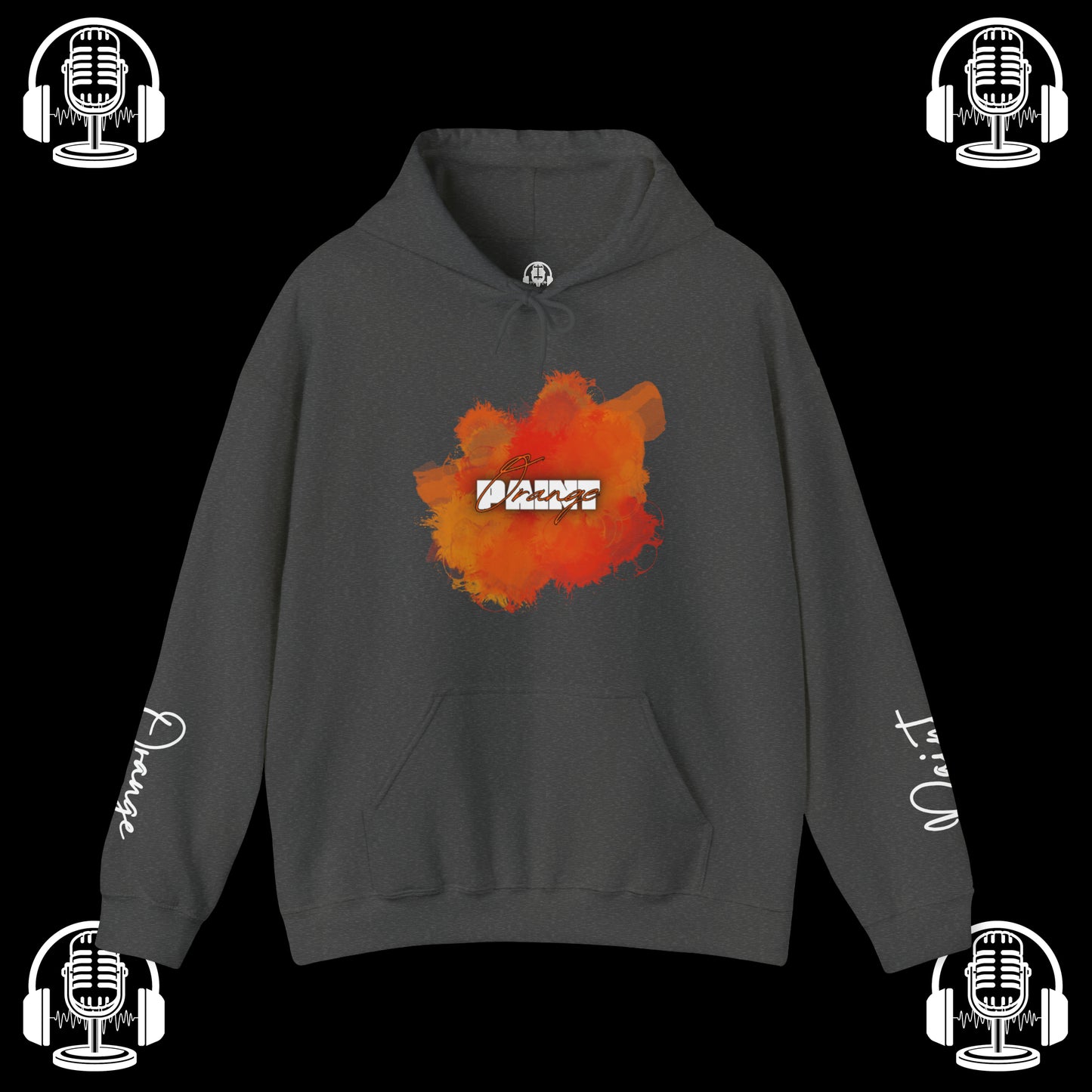 Orange Paint Special Edition Hoodie