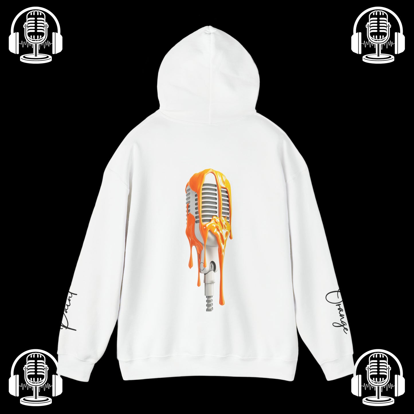 Orange Paint Special Edition Hoodie