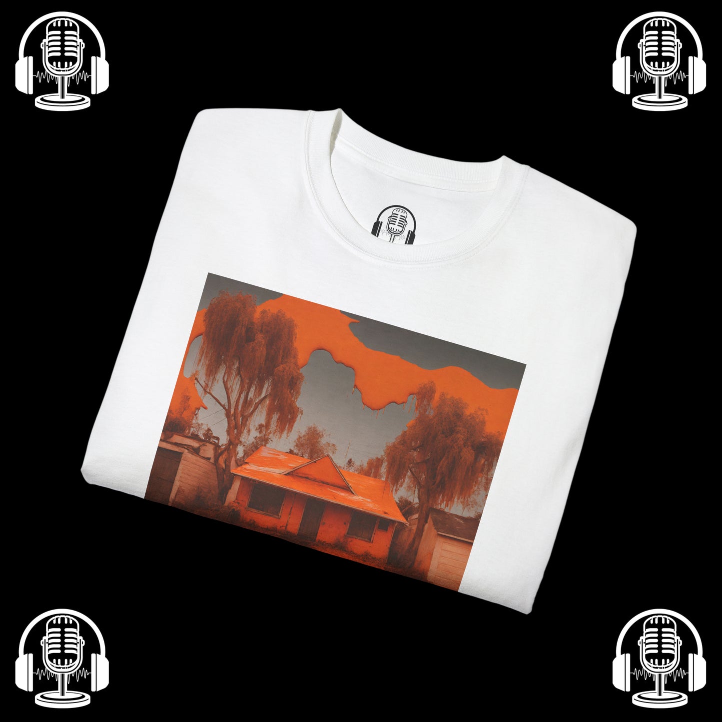 Orange House Tee