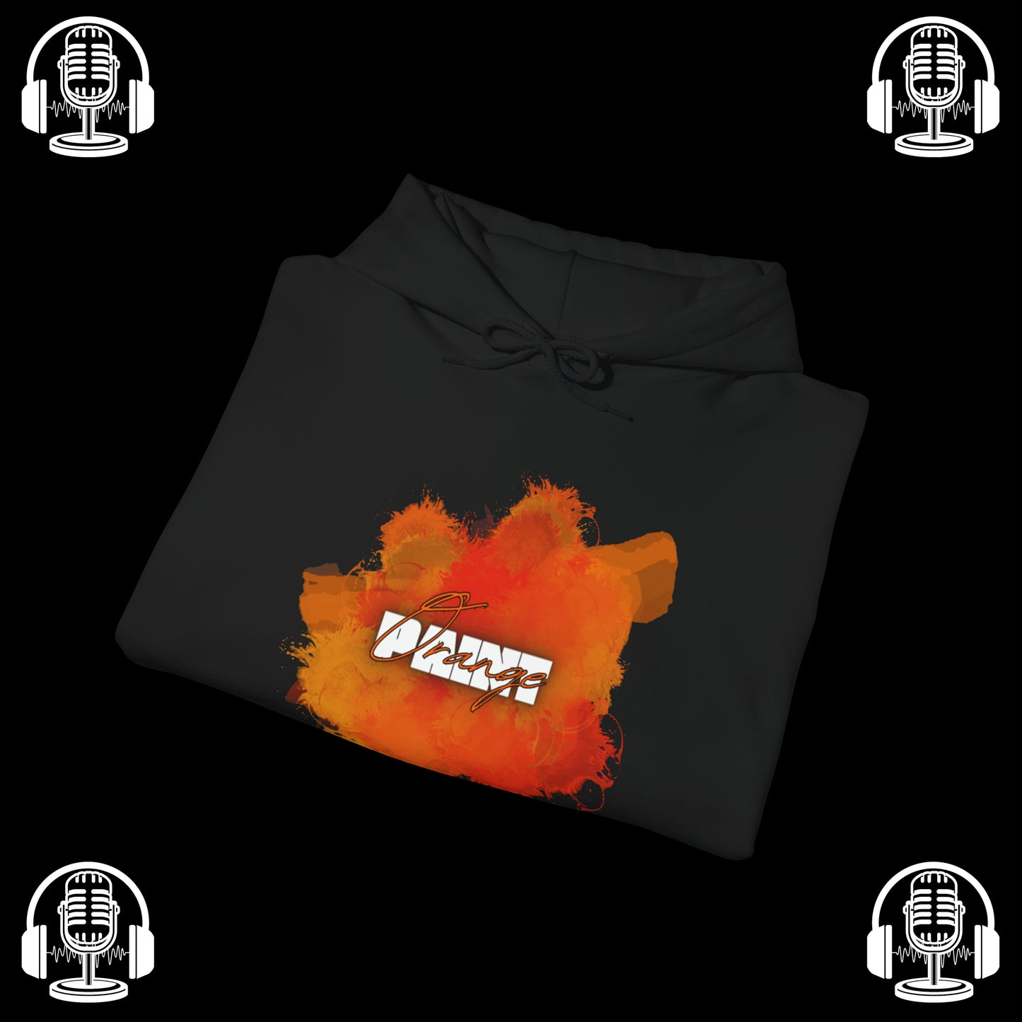 Orange Paint Special Edition Hoodie